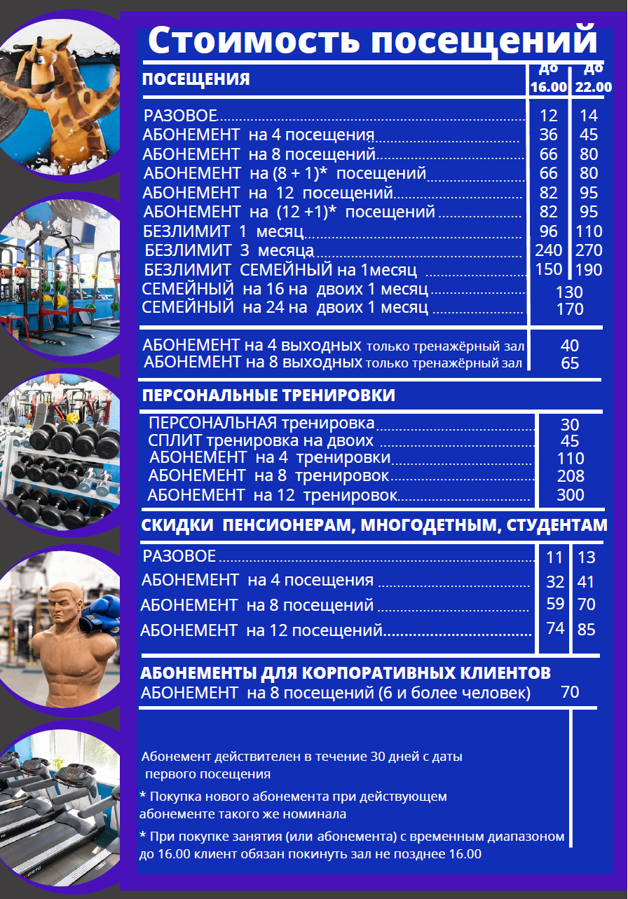 ФИТНЕС- И ТРЕНАЖЕРНЫЙ ЗАЛ – Волейбольный клуб Минск